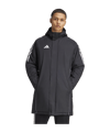 adidas Tiro 24 Winterjacke Schwarz Weiss - schwarz