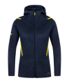 JAKO Challenge Freizeit Kapuzenjacke Damen F512 - blau