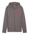 PUMA FC St. Pauli Casual Kapuzenjacke Grau F06 - grau