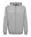 Hummel Cotton Kapuzenjacke F2006 | grau - grau