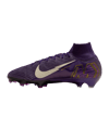 Nike Air Zoom Mercurial Superfly X Elite FG Kylian Mbappe Signature Lila F500 - lila
