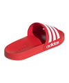 adidas Cloudfoam Adilette Shower Regular Rot Weiss - rot
