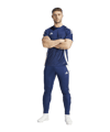 adidas Tiro 24 Slim Trainingshose Blau Weiss - blau