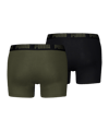 PUMA Everyday Basic 2P Boxershort Grün F014 - gruen