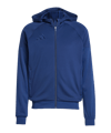 adidas Tiro 25 Travel Kapuzenjacke Blau - blau