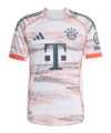 adidas FC Bayern München Authentic Trikot Away 2025/2026 Weiß