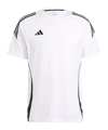 adidas Tiro 24 T-Shirt Weiss Schwarz - weiss