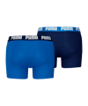 PUMA Everyday Basic Boxer 2er Pack Blau F005 - blau