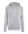 adidas Tiro 24 Training Hoody Grau Weiss - grau