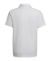 adidas Entrada 22 Poloshirt Kids Weiss - weiss