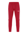 JAKO Power Polyesterhose Damen Rot Weiss F105 - rot