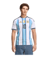adidas Argentinien Messi Trikot Home WM 2026 Weiß | - weiss