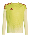 adidas Tiro 25 Competition Torwarttrikot Kids Gelb - gelb