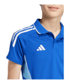 adidas Tiro 25 Competition Polo Kids Blau - blau