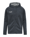 Hummel Cotton Kapuzenjacke Grau F8571 - grau