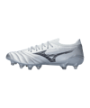 Mizuno Morelia Neo Beta Made in Japan Mix SG Platinum Silver Silber F04 - silber