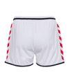 hummel DBU Dänemark 86 Replica Original Short Weiß F9001 - weiss