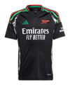 adidas FC Arsenal London Trikot Away 2024/2025 Kids Schwarz - schwarz