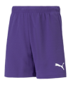 PUMA teamRISE Short Kids Lila Weiss F10 - lila