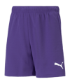PUMA teamRISE Short Kids Lila Weiss F10 - lila