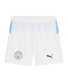 PUMA Manchester City Short Home 2025/2026 Kids Weiß F22 - weiss