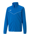 PUMA teamRISE Poly Trainingsjacke Kids Blau F02 - blau