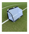 Cawila LIGA Fußball Minitor | Alu Klapptor | 120 x 80cm - silber