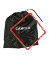 Cawila ACADEMY SQUARE | 6er Set | rot - blau