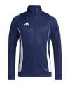 adidas Tiro 24 Trainingsjacke Blau Weiss - blau