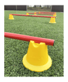 Cawila Mini-Pylone | Trainingskegel | Minihürden | | 10er Set | Grün - gruen