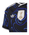 adidas AFA Argentinien Trikot Away WM 2026 Kids Schwarz - schwarz