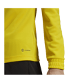 adidas Entrada 22 HalfZip Sweatshirt Damen Gelb - gelb