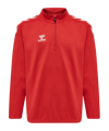 Hummel hmlCORE XK HalfZip Sweatshirt Kids F3062 - rot