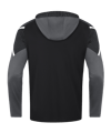 JAKO Performance Kapuzenjacke Schwarz F804 - schwarz