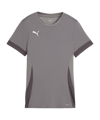 PUMA teamGOAL Matchday Trikot Damen Grau Weiss F13 - grau