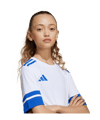 adidas Squadra 25 Trikot Kids Weiss/Blau | - weiss