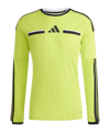 adidas 26 Schiedsrichtertrikot Gelb - gelb