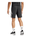adidas Tiro 24 Trainingsshort Schwarz Weiss - schwarz