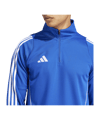 adidas Tiro 24 Trainingstop Blau Weiss - blau
