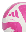 adidas Tiro Club Trainingsball Weiss Pink | - weiss