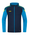 JAKO Performance Kapuzenjacke Blau F908 - blau