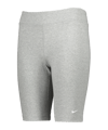 Nike Essential Biker Short Damen Grau Weiss F063 - grau