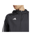 adidas Tiro 24 Windbreaker Damen Schwarz - schwarz