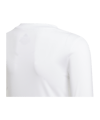 adidas Team Base Top langarm Kids Weiss - weiss