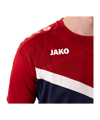 JAKO Icon T-Shirt Blau Rot F901 - blau