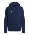 adidas Entrada 22 Hoody | Dunkelblau - blau