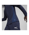 PUMA teamGOAL Training 1/4 Zip Sweatshirt Blau F06 - dunkelblau