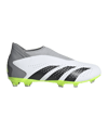 adidas Predator Accuracy.3 LL FG Crazyrush Kids Weis Schwarz Gelb