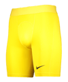 Nike Pro Strike Short Gelb Schwarz F719