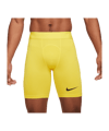 Nike Pro Strike Short Gelb Schwarz F719